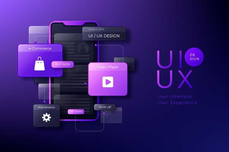 UI and UX design concept showing user interface design and user experience optimization